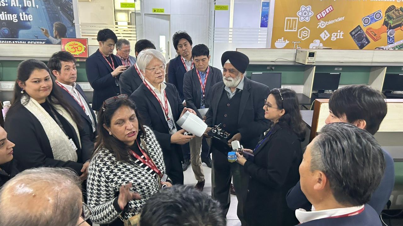 Visit of Japanese Delegation