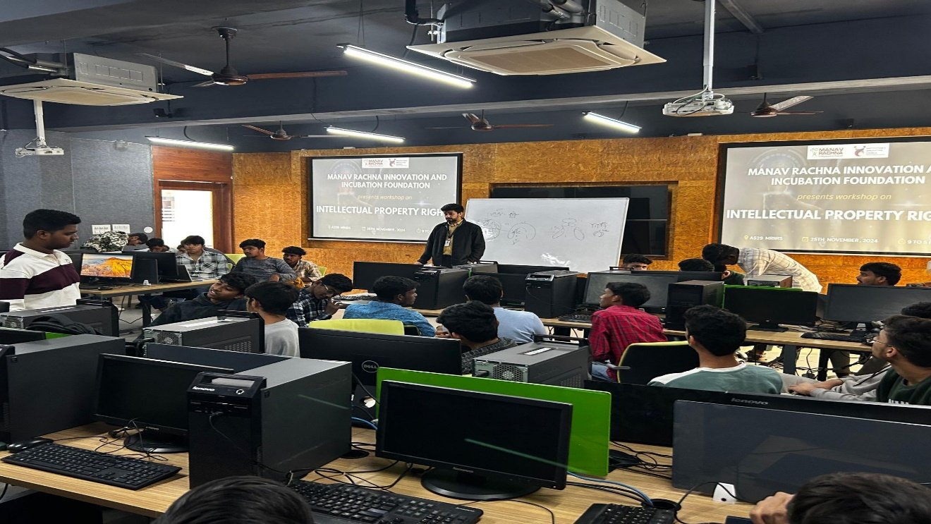 Empowering Young Innovators: Intellectual Property Rights Workshop at MRIIF